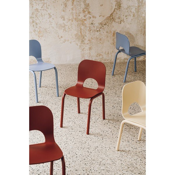 Piros étkezőszék Atto – noo.ma-image-1