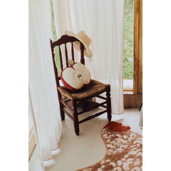 Pamut gyerek párna ø 30 cm Apple – Lorena Canals-image-2