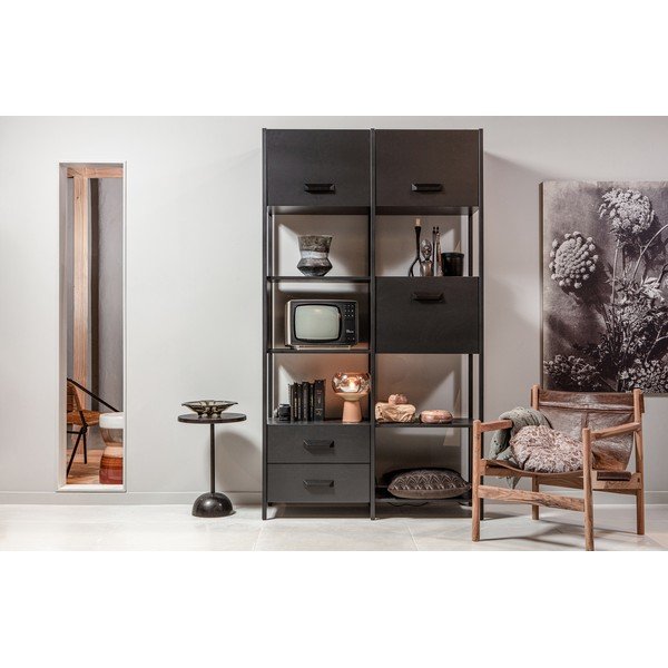 Tack sötétbarna tárolóasztal, ø 40 cm - BePureHome-image-1