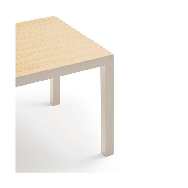 Étkezőasztal tölgyfa asztallappal 75x180 cm Alma – Teulat-image-3