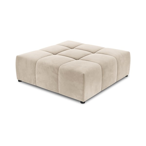 Bézs bársony kanapé modul Rome Velvet - Cosmopolitan Design