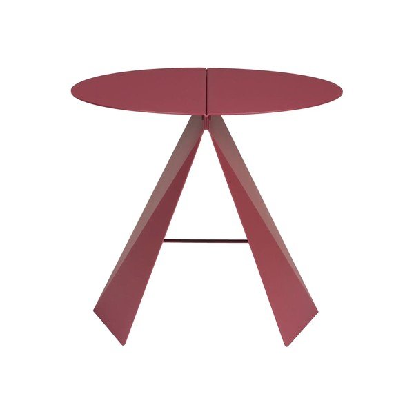 Fém kerek tárolóasztal 45x46 cm Foldy – Zuiver