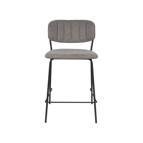 Szürke bárszék szett 2 db-os 89 cm Jolien – White Label-image-2