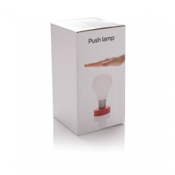 Push Up piros asztali lámpa - XD Design-image-1