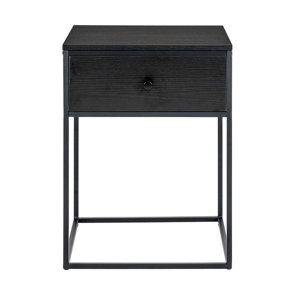 Fekete éjjeliszekrény Vita – House Nordic