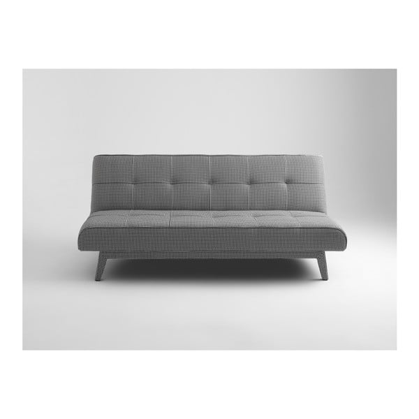 Modes fekete-fehér 2 személyes kinyitható kanapé - Custom Form