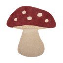 Piros gyapjú gyerek szőnyeg 85x90 cm Mushroom – Bloomingville Mini