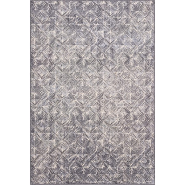 Szürke gyapjú szőnyeg 200x300 cm Moire – Agnella
