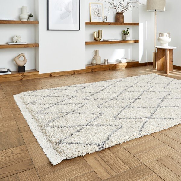 Krémszínű szőnyeg 160x230 cm Boho – Think Rugs-image-1