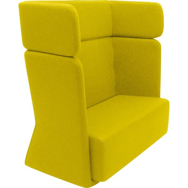 Basket Felt Melange Yellow sárga fotel - Softline-image-2