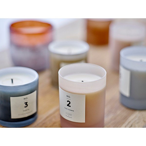 Illatos gyertya, égési idő 50 ó No. 2 Green Gardenia – ILLUME x Bloomingville-image-2