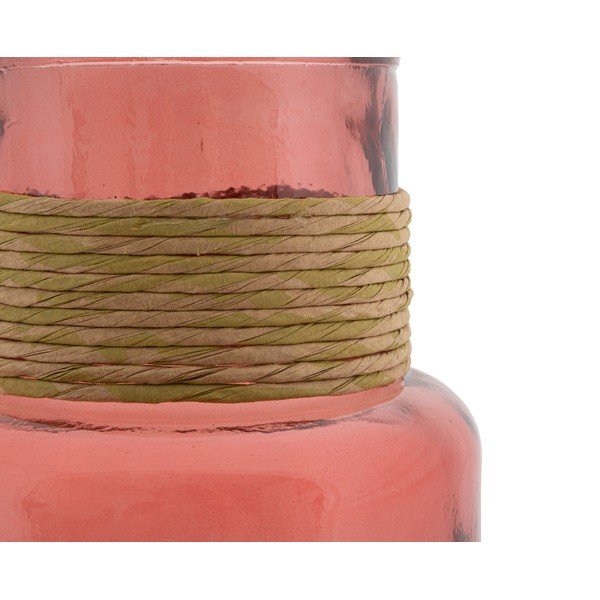 Rope Noa rózsaszín váza újrahasznosított üvegből - Mauro Ferretti-image-3