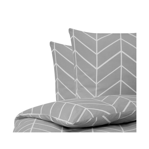 Yule szürke flanel ágyneműhuzat, 200 x 200 cm - Westwing Collection-image-2