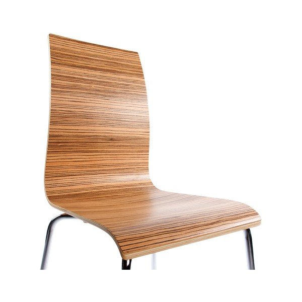 Classic Zebrano étkezőszék világos famintás üléssel - Kokoon-image-3