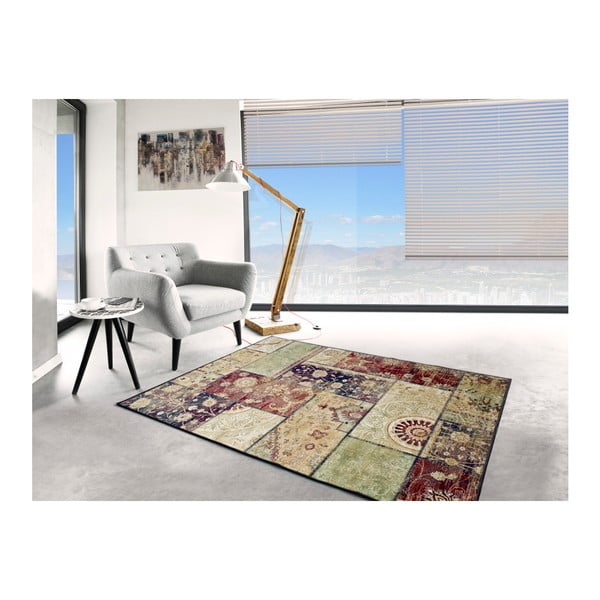 Belga Squares viszkóz szőnyeg, 140 x 200 cm - Universal-image-2