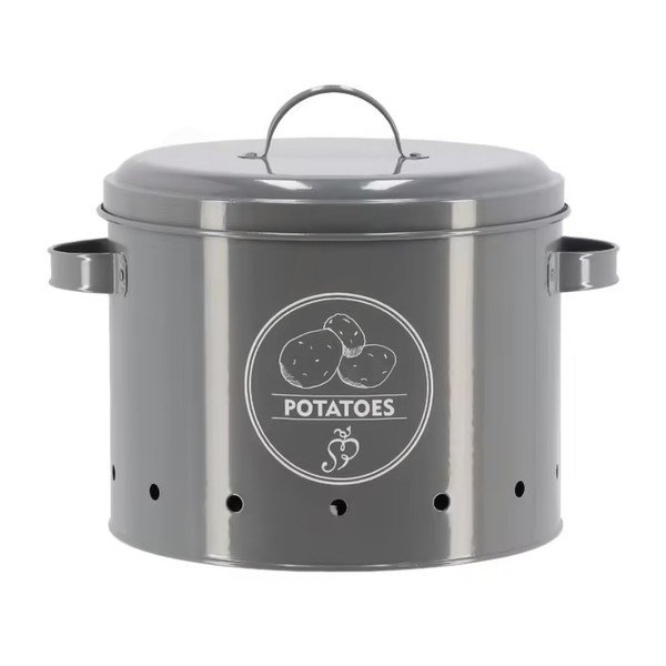 Burgonyatartó acél doboz Secret Du Potager – Esschert Design