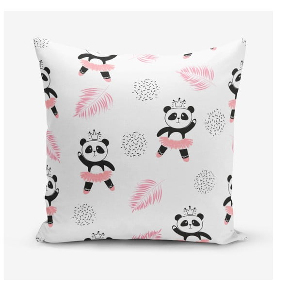 Panda pamutkeverék párnahuzat, 45 x 45 cm - Minimalist Cushion Covers