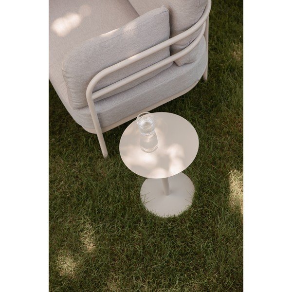 Acél kerek tárolóasztal ø 35 cm Snow – Zuiver-image-1