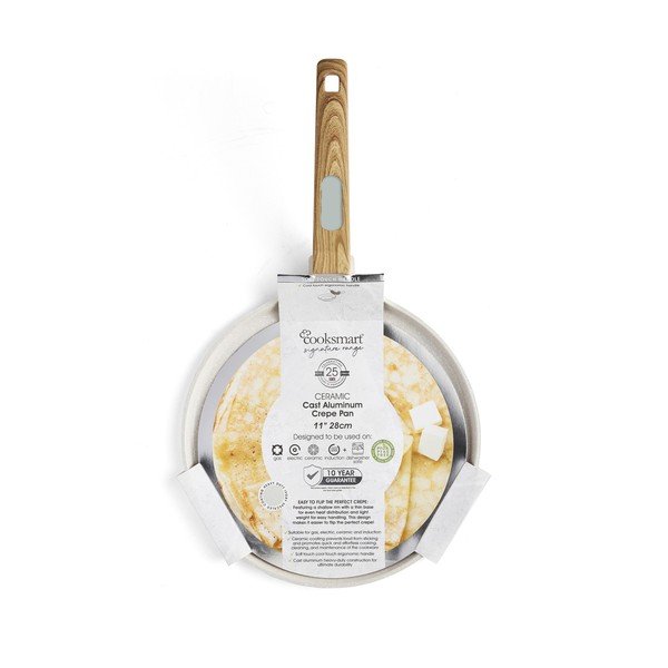Palacsintasütő serpenyő kerámia felülettel ø 28 cm Signature Range – Cooksmart ®-image-2