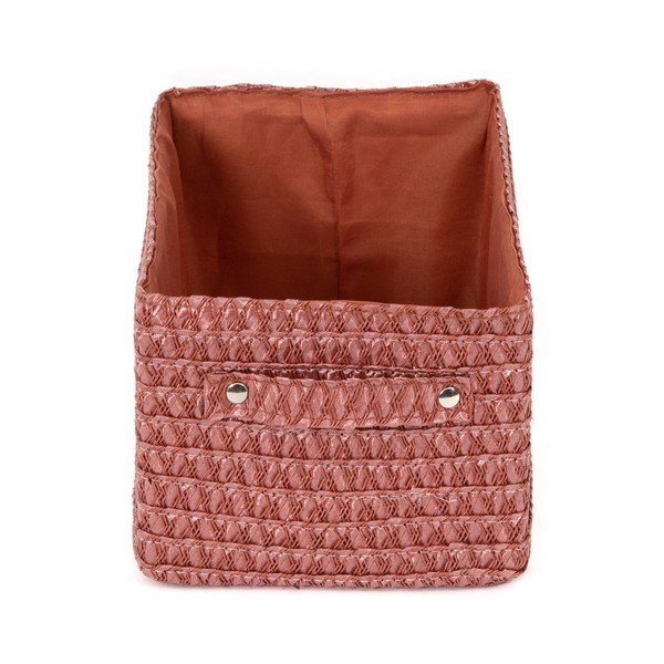 Lilou Basket Terracotta piros tárolókosár - Compactor-image-3