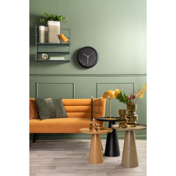 Force mustársárga fém tárolóasztal, magasság 37,5 cm - Leitmotiv-image-4