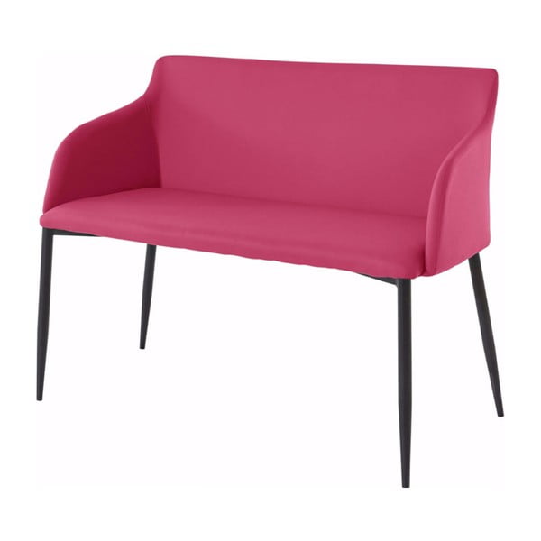 Nimbus rózsaszín ülőpad, fekete lábakkal - Støraa