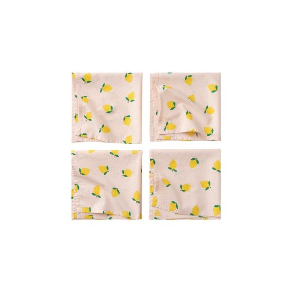 Szalvéta szett 4 db-os 40x40 cm Milly Fruit – Ellos Home