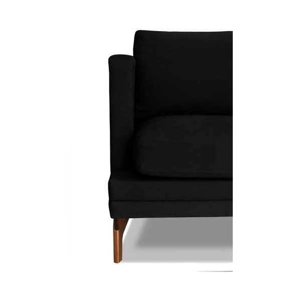 Jupiter fekete 3 személyes kanapé - Windsor & Co. Sofas-image-3