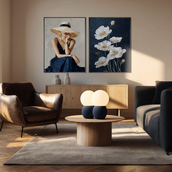 Nyomtatott keretezett kép 60x80 cm Livia – Styler-image-3
