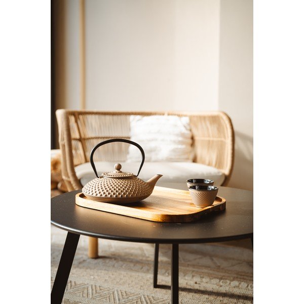 Bézs öntöttvas csésze szett 2 db-os 100 ml Xilin – Bredemeijer-image-1