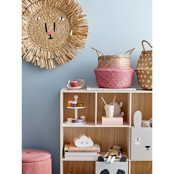 Gyerek könyvespolc tömör paulownia fából 107x89 cm Calle - Bloomingville Mini-image-3