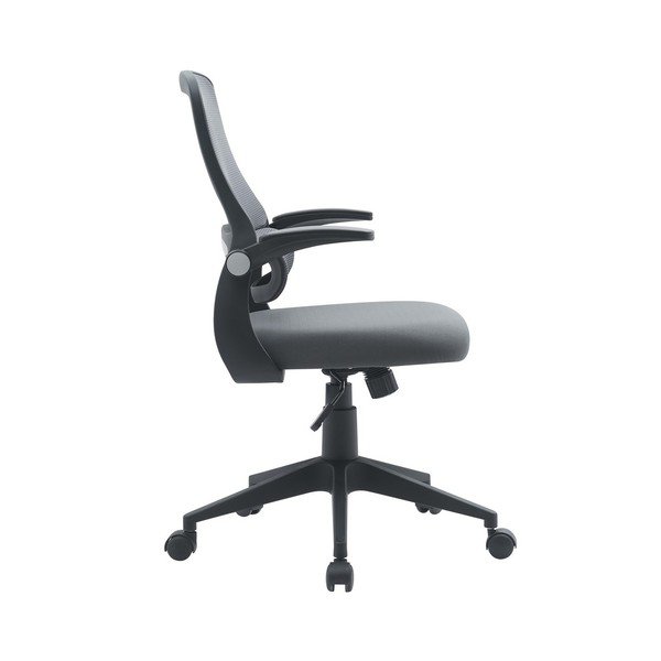 Szürke kárpitozott irodai szék Gilmore – Yes Everyday-image-2