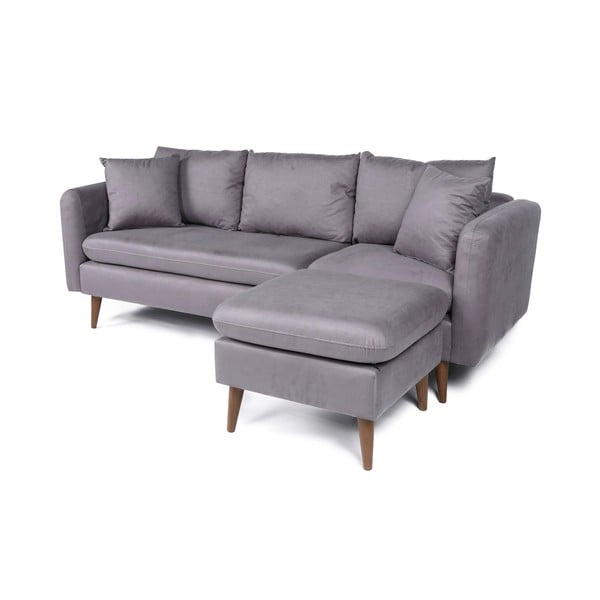 Világosszürke kanapé 215 cm Sofia – Balcab Home-image-3