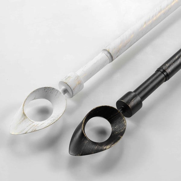 Fém bővíthető függönykarnis 120 - 210 cm Ovalon – douceur d'intérieur-image-1