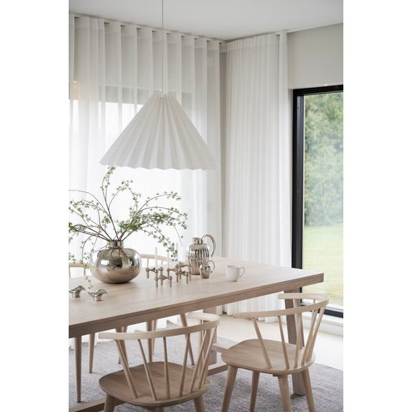 Brooklyn matt lakkozott tölgyfa étkezőasztal, 220 x 95 cm - Rowico-image-2