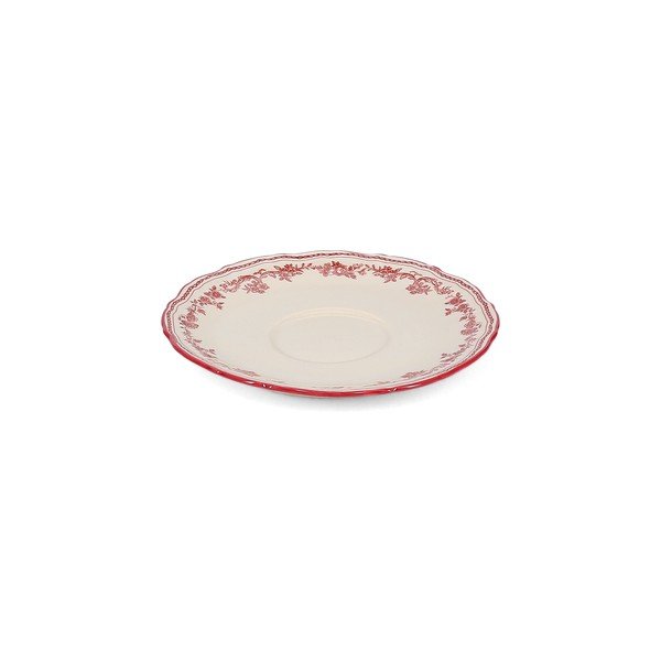 Borvörös-elefántcsont színű csészealj ø 15,5 cm Cyril – S|P Collection-image-3