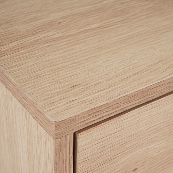Natúr színű éjjeliszekrény – Casa Selección-image-1