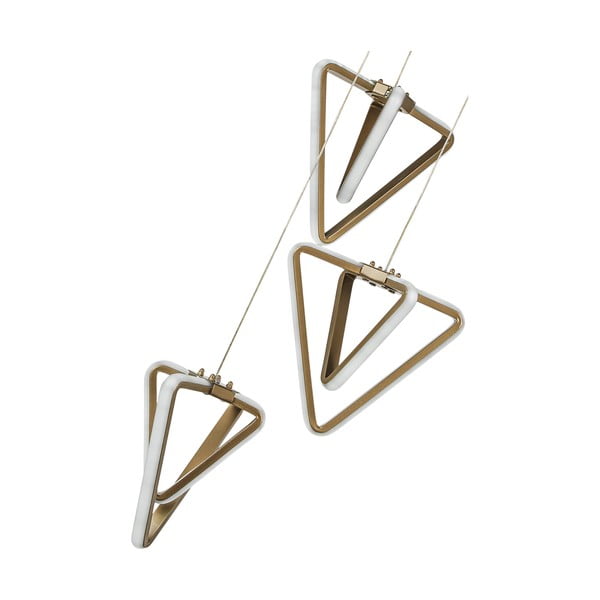 Bronzszínű fém LED függőlámpa ø 20 cm Baris – Squid Lighting-image-3