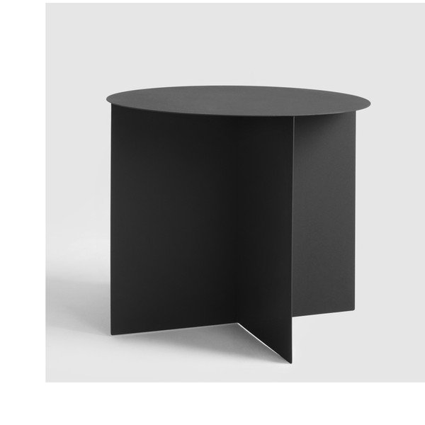 Oli fekete dohányzóasztal, ⌀ 50 cm - Costum Form-image-3