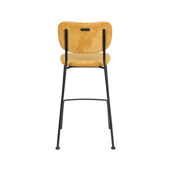 Okkersárga bárszék szett 2 db-os 92 cm Benson – Zuiver-image-4