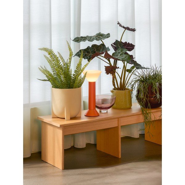 Kerámia kézzel készített kaspó szett 2 db-os ø 21 cm Up – Hübsch-image-4