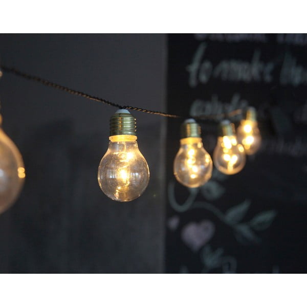 Glow fehér LED fényfüzér, hosszúság 1 m - Star Trading-image-3