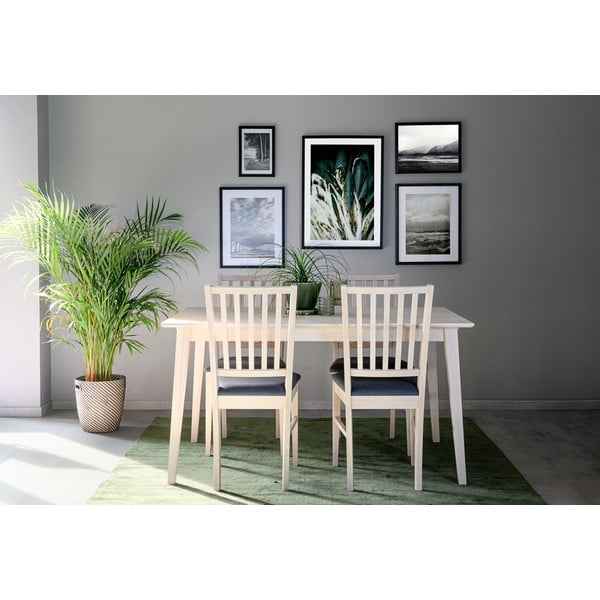 Mimi matt tölgyfa étkezőasztal, 140 x 90 cm - Rowico-image-3