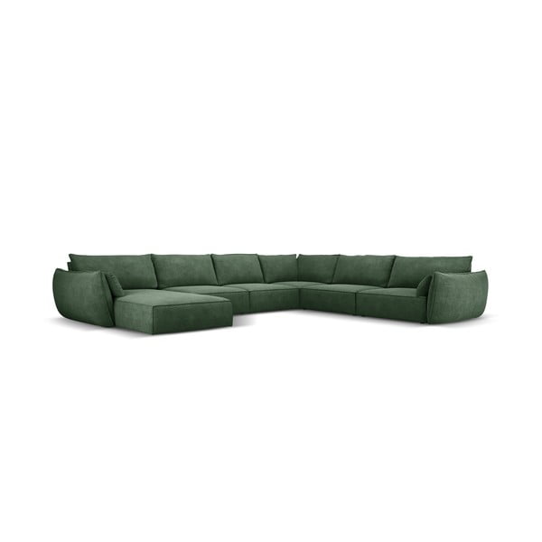 Sötétzöld sarokkanapé (jobb oldali) Vanda – Mazzini Sofas-image-2