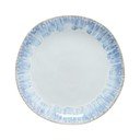 Fehér-kék kőedény tányér ø 28 cm Brisa – Costa Nova