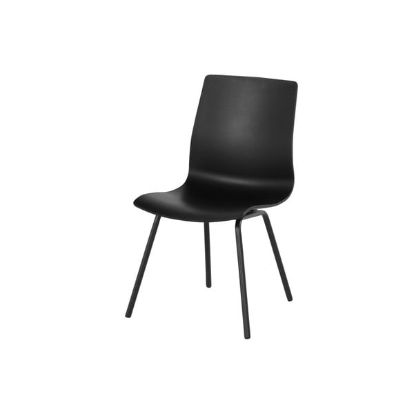 Fekete műanyag kerti szék szett 2 db-os Sophie Rondo Wave – Hartman