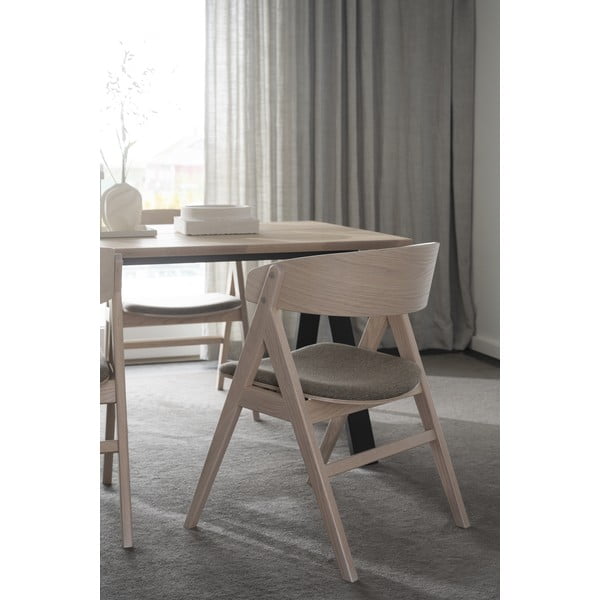 Natúr színű étkezőszék szett 2 db-os Waterton - Rowico-image-1