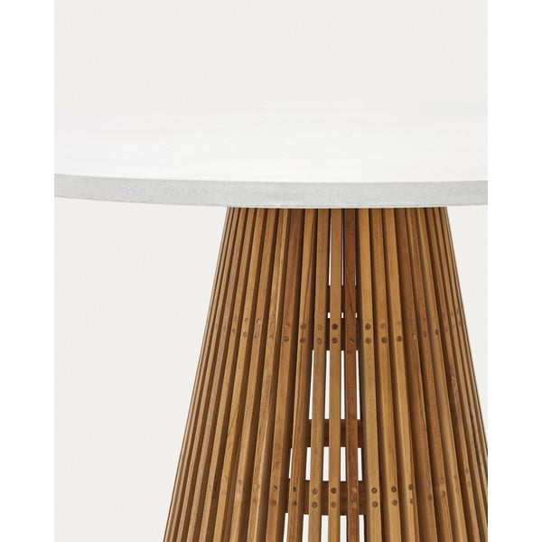 Kerek kerti étkezőasztal ø 120 cm Alcaufar – Kave Home-image-2