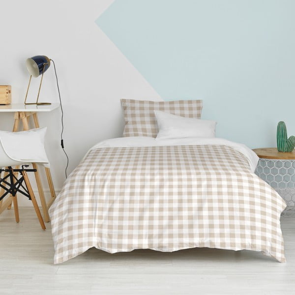 Egyszemélyes pamut gyerek ágyneműhuzat 140x200 cm Vichy – Happy Friday-image-3