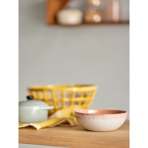 Narancssárga agyagkerámia tálka 525 ml Paula – Bloomingville-image-2